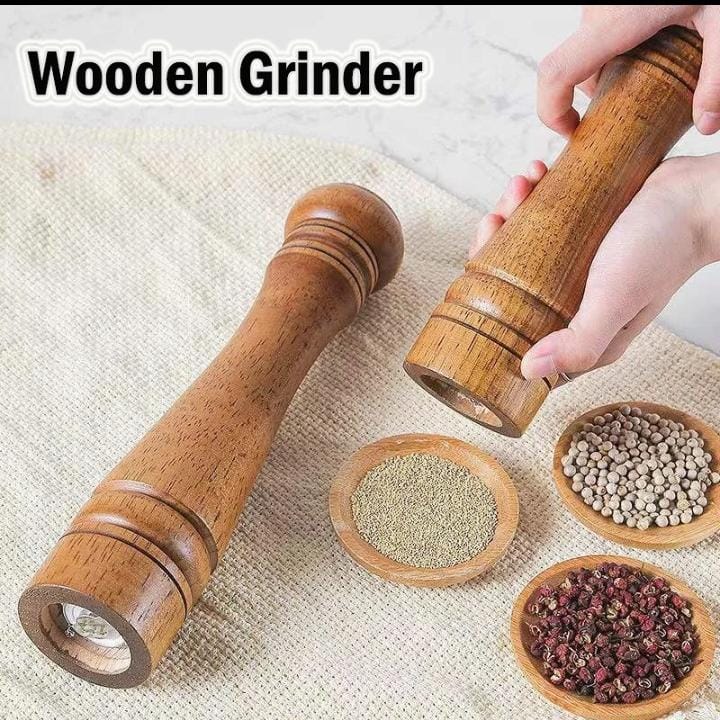 Solid wood pepper /spice grinder