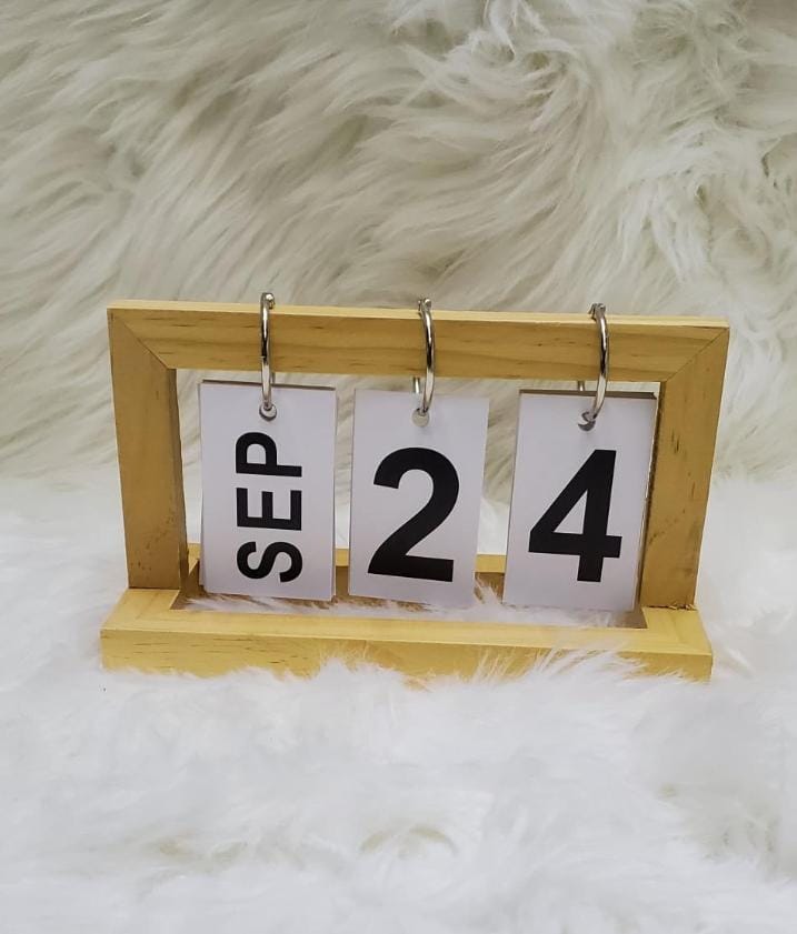 💠DESK study flip calendar