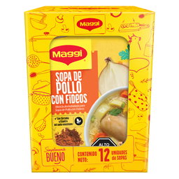 MAGGI SOPA POLLO FIDEOS 62 GR 