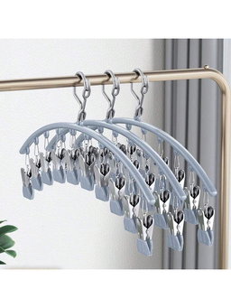 10pegs stainless steel clothes drying hanger