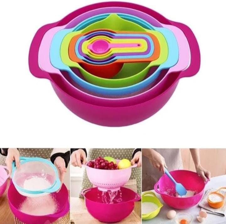 10pcs Cake mixing bowl set _0