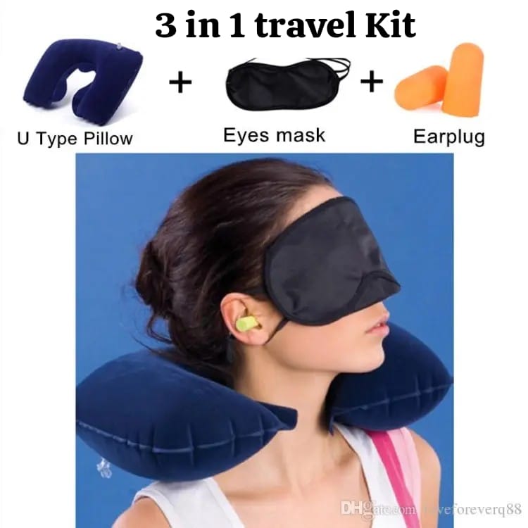 3 In 1 Air Travel Kit Combo