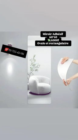 Miroir adhésif 