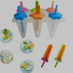 ➡️6 in 1 Popsicle moulds /ice cream maker