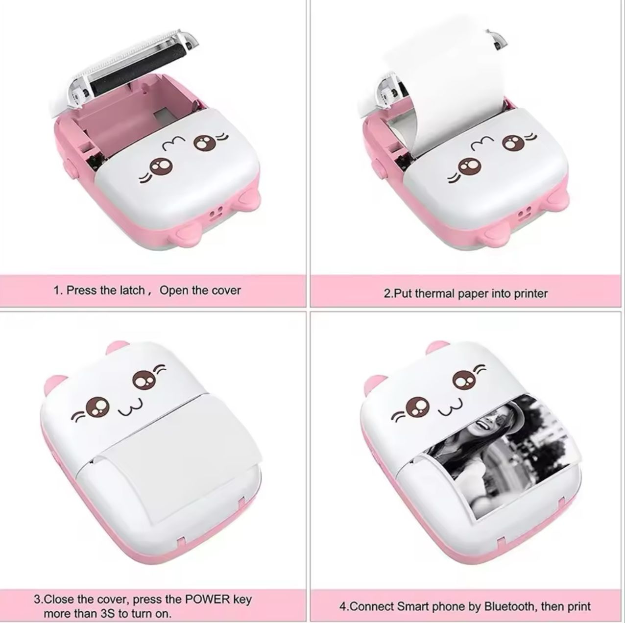 Portable Mini Pocket Bluetooth Thermal Printers_3