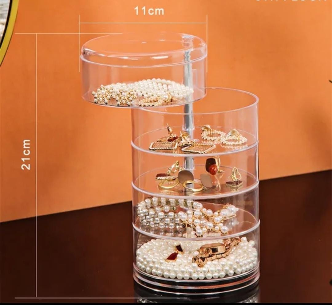 Acrylic rotating Jewellery holder_4