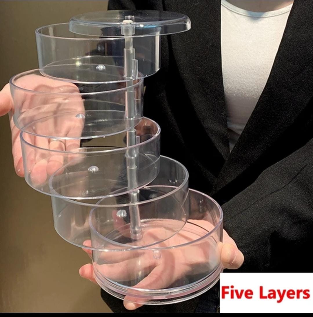 Acrylic rotating Jewellery holder_2