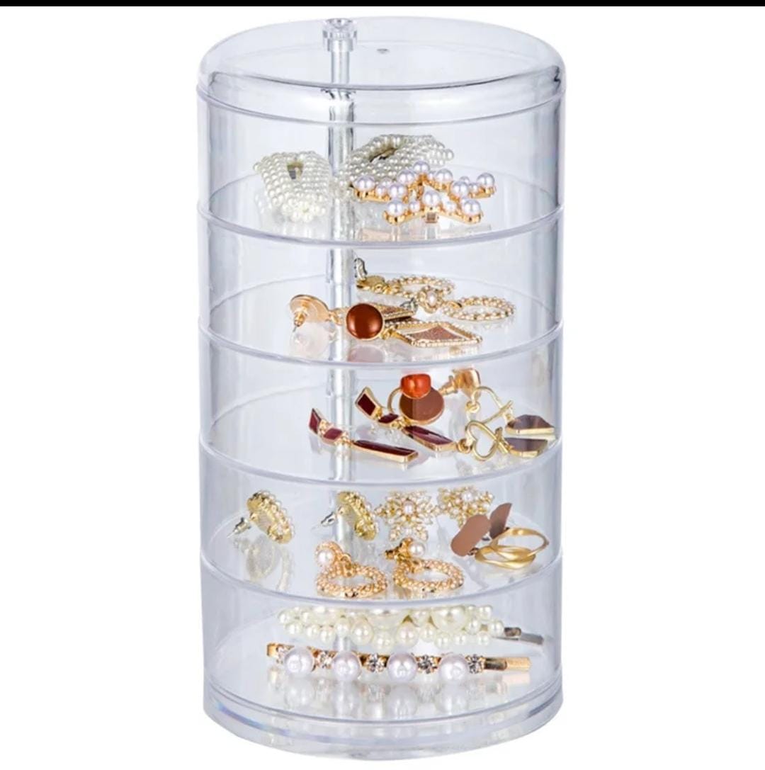 Acrylic rotating Jewellery holder_3