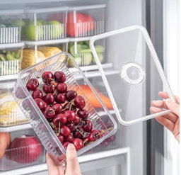 Acrylic fridge storage containers