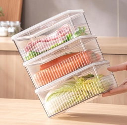 Acrylic fridge storage containers