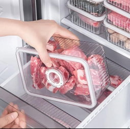 Acrylic fridge storage containers