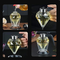 Exquisite diamond honey dispenser/ oil oil dispenser