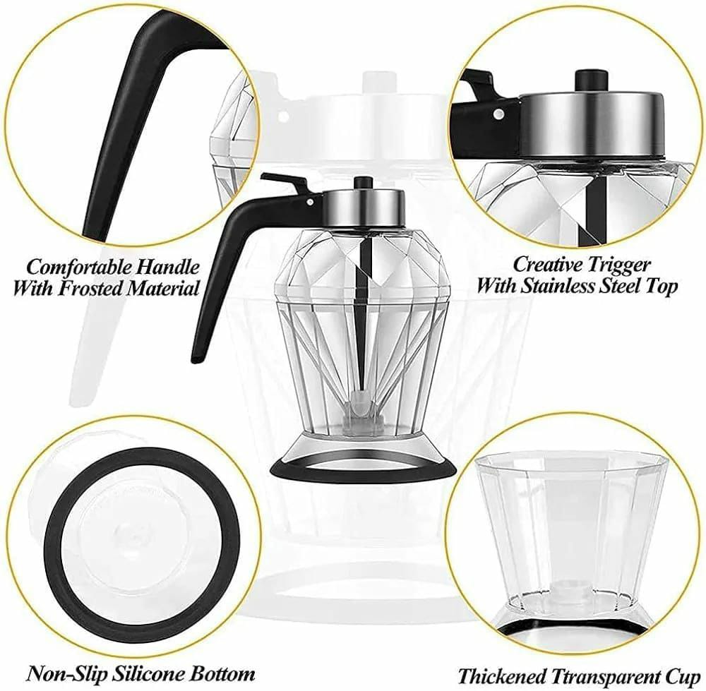 Exquisite diamond honey dispenser/ oil oil dispenser_2