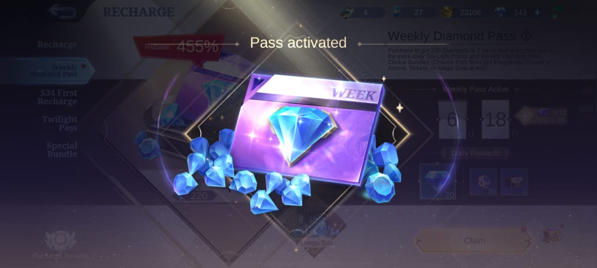 Weekly pass _0