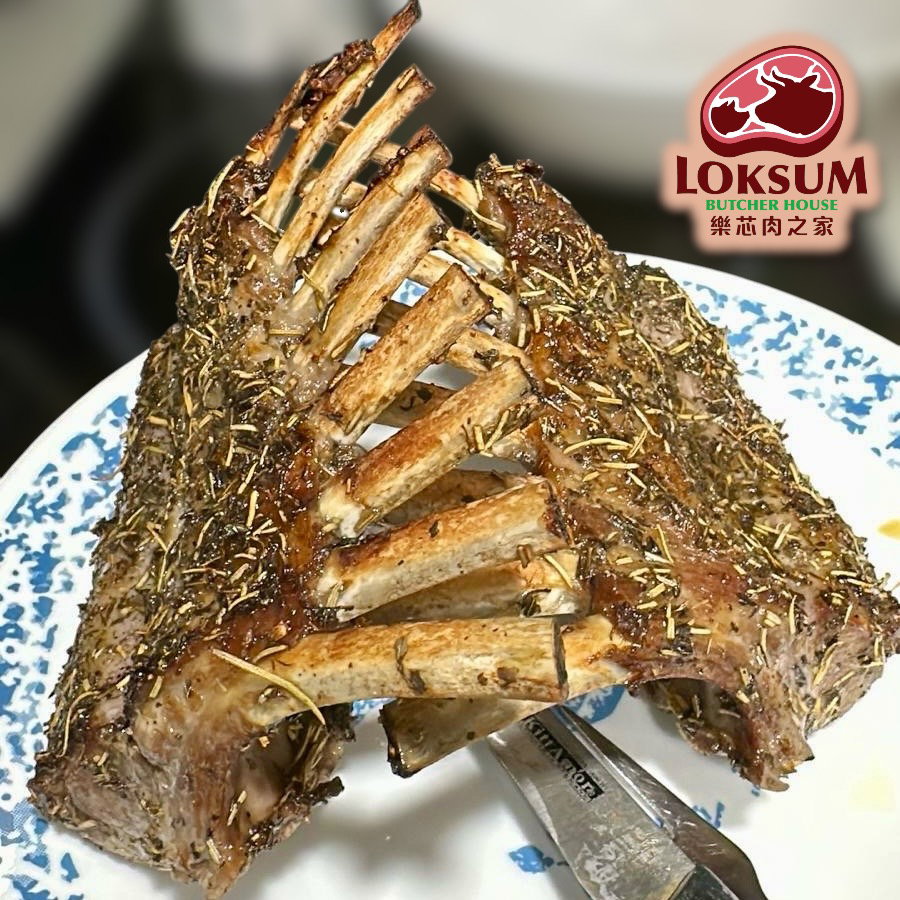 蒙古法式羊架8支骨(1 包兩排共16支骨) Mongolia Lamb Rack French Cut 8 Bones (per pack 2 racks total 16 bones)_5
