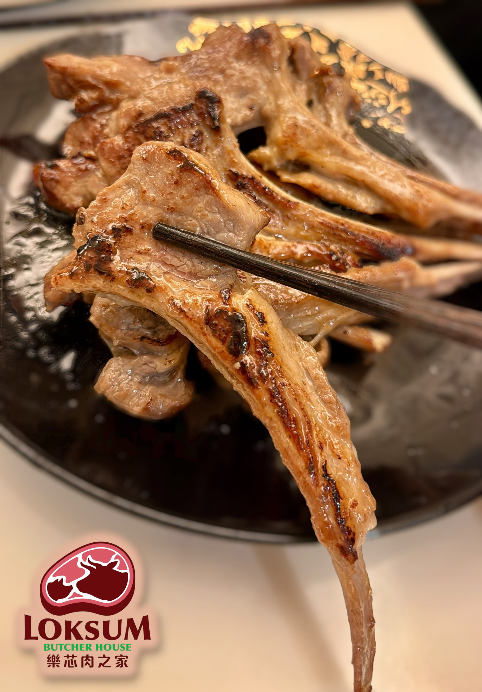 蒙古法式羊架8支骨(1 包兩排共16支骨) Mongolia Lamb Rack French Cut 8 Bones (per pack 2 racks total 16 bones)_3
