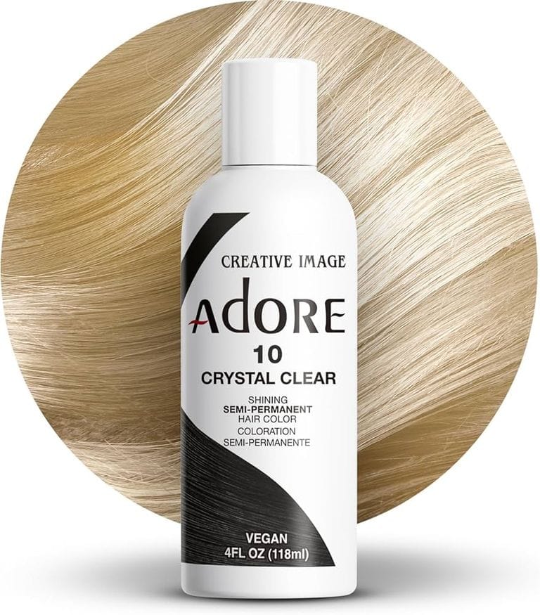 Adore Crystal Clear 10 – Coloration de cheveux semi-permanent 118ml_0