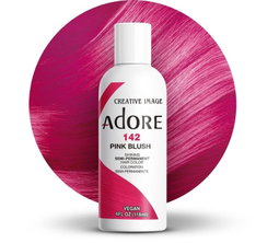 Adore Pink Bush 142 – Coloration de cheveux semi-permanent 118ml