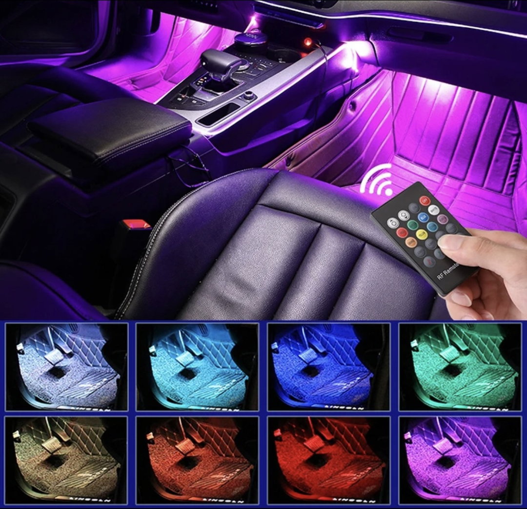 SALEEEE LED STRIP LIGHTS 4 strips (vehicle )