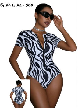 ZIP FRONT ONE PIECE
