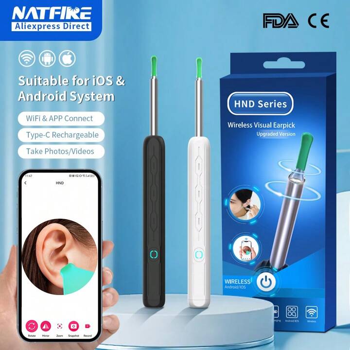 Kit Nettoyeur D’oreilles Sans Fil 🛜_4
