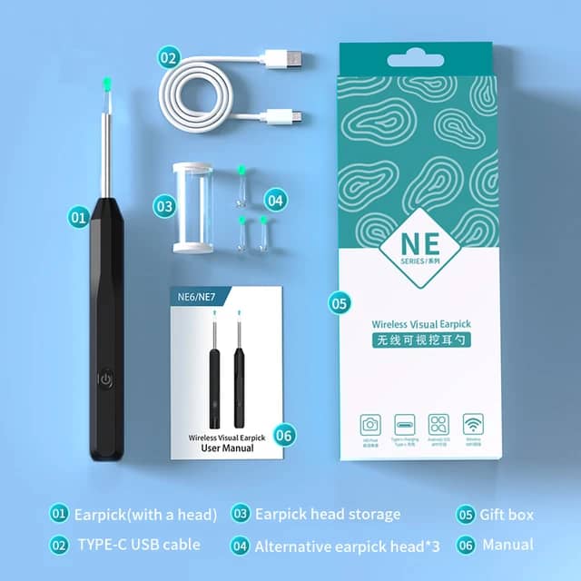 Kit Nettoyeur D’oreilles Sans Fil 🛜_2
