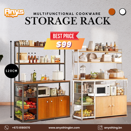 Multifunctional Cookware Storage Rack