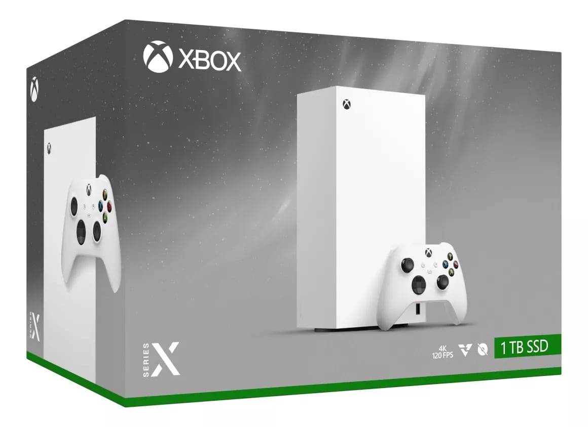 Consola Xbox Series X Edición Digital 1tb Ssd Robot White Blanco_3