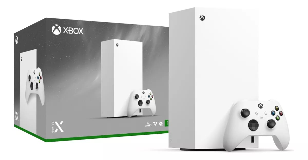 Consola Xbox Series X Edición Digital 1tb Ssd Robot White Blanco_0