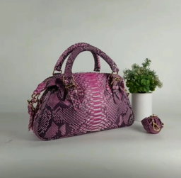 SHANIQUE - Rovina Python Leather Handbags Size 30