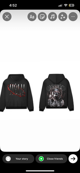 Holy Hoodie Both Side Printed
