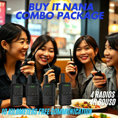 RADIO COMBO PACKAGE (4 piece 👌)_0