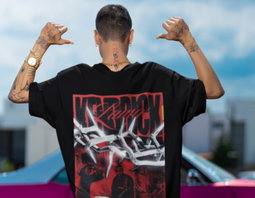  Kendrick Oversized Tshirt (BothSide Printed)