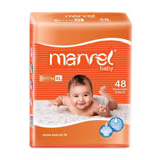 MARVEL XL (16 DISPOSABLE DIAPERS)