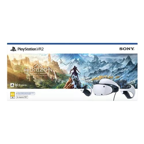 Casco Y Control Sony Playstation Vr2 Horizon Call Mountain Color Blanco_0