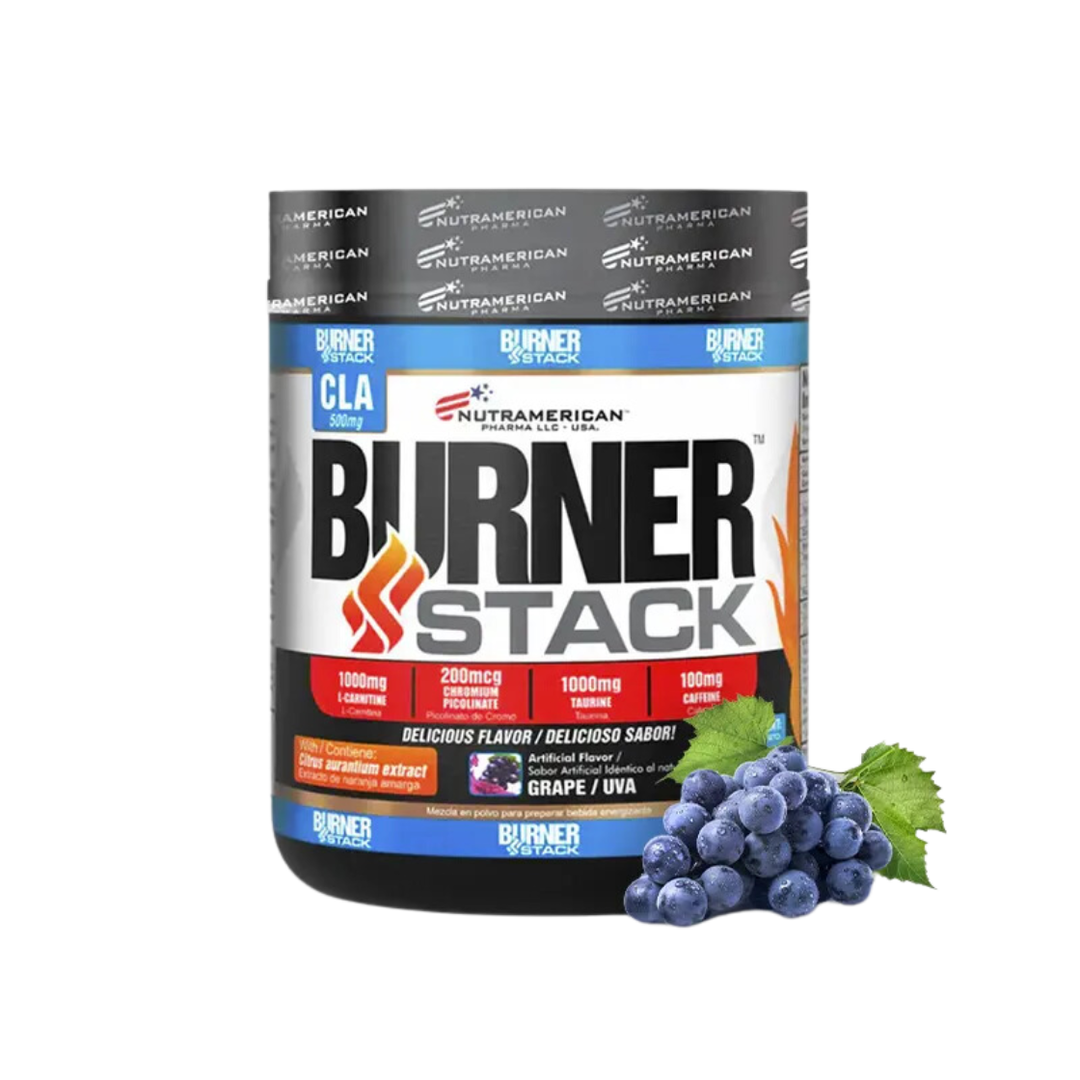 Burner Stack uva 60 servs NUTRAMERICAN