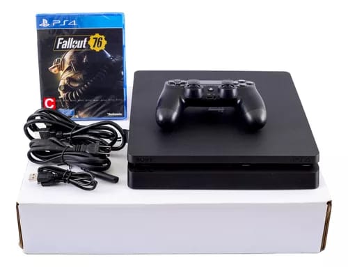 Play Station 4 Slim 1 Trb nuevo 1 Juego De Regalo_2