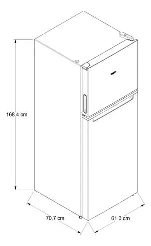Refrigerador Top Mount Whirlpool 13 P³ Xpert Wt1331d Color Acero inoxidable_3