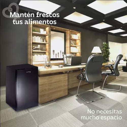 Cuory Refrigerador Frigobar Con Capacidad De 91 Litros Color Negro 127 VBC-90SU_2