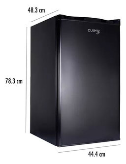Cuory Refrigerador Frigobar Con Capacidad De 91 Litros Color Negro 127 VBC-90SU