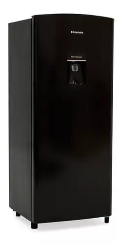 Refrigerador Hisense RR63D6W color negro con capacidad de 173L 127V
