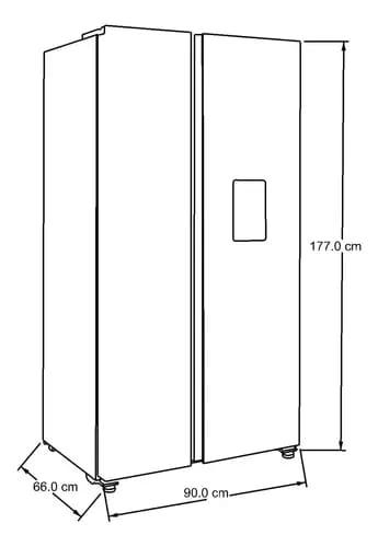 Refrigerador Xpert Inverter Side By Side Con Dispensador_8