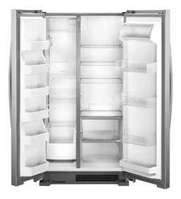 Refrigerador con freezer Whirlpool WD5620 color acero inoxidable con capacidad de 700L 127V