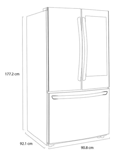 Refrigerador LG Frech Door Gm39bvp 29 Cu.ft_7