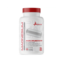 Magnesio 90caps METABOLIC NUTRITION