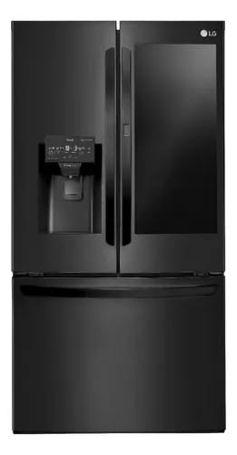 Refrigerador No Frost French Door LG Gm78sxt Instaview 660l Color Negro_1