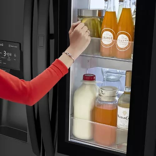Refrigerador No Frost French Door LG Gm78sxt Instaview 660l Color Negro_2