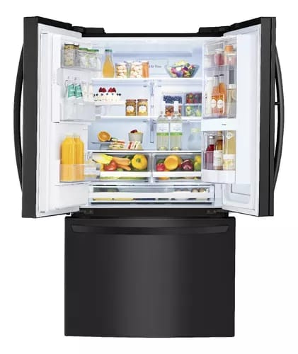 Refrigerador No Frost French Door LG Gm78sxt Instaview 660l Color Negro_5