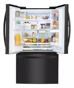 Refrigerador No Frost French Door LG Gm78sxt Instaview 660l Color Negro