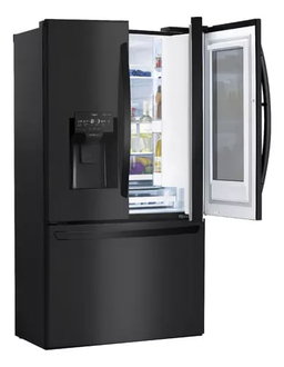Refrigerador No Frost French Door LG Gm78sxt Instaview 660l Color Negro